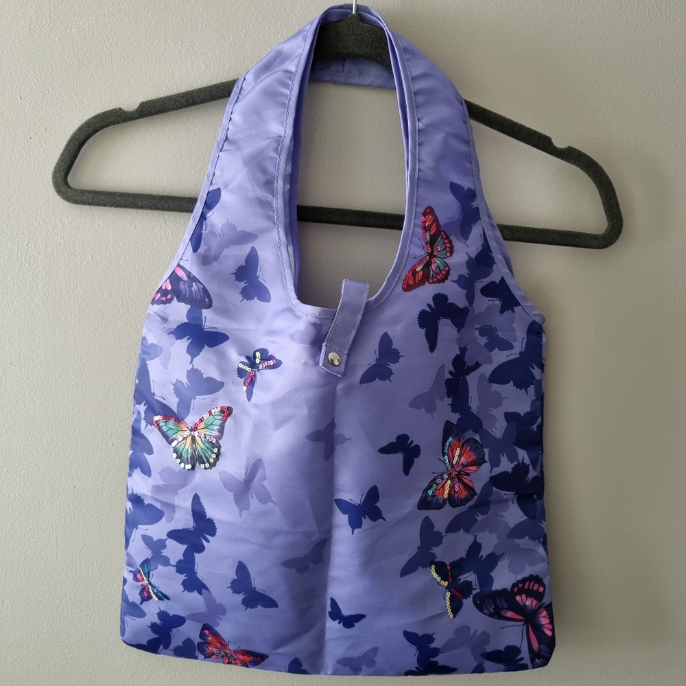 NWOT Butterfly Tote Bag